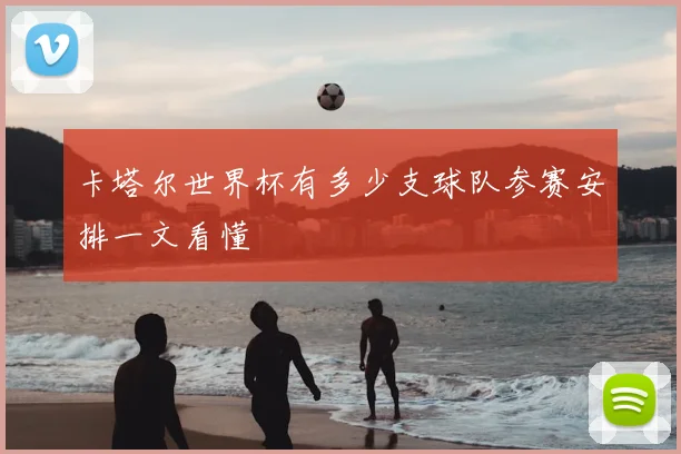 卡塔尔世界杯有多少支球队参赛安排一文看懂
